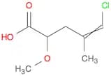 4-Pentenoic acid, 5-chloro-2-methoxy-4-methyl-