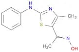 5-[(1Z)-1-(hydroxyimino)ethyl]-4-methyl-N-phenyl-1,3-thiazol-2-amine