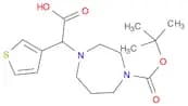 2-(4-(tert-Butoxycarbonyl)-1,4-diazepan-1-yl)-2-(thiophen-3-yl)acetic acid