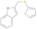 Benzofuran, 2-[(2-thienylthio)methyl]-