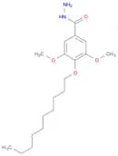Benzoic acid, 4-(decyloxy)-3,5-dimethoxy-, hydrazide