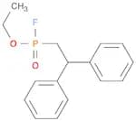 Phosphonofluoridic acid, (2,2-diphenylethyl)-, ethyl ester