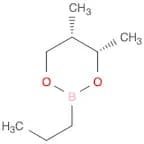 1,3,2-Dioxaborinane, 4,5-dimethyl-2-propyl-, cis-