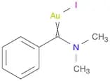 Gold, [(dimethylamino)phenylmethylene]iodo-