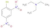 Benzenethiol, 2,4-dinitro-, compd. with N,N-diethylethanamine (1:1)