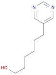 6-(Pyrimidin-5-yl)hexan-1-ol