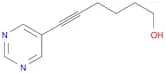 5-Hexyn-1-ol, 6-(5-pyrimidinyl)-