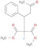 Propanedioic acid, fluoro(3-oxo-1-phenylbutyl)-, dimethyl ester