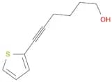 5-Hexyn-1-ol, 6-(2-thienyl)-