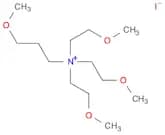 1-Propanaminium, 3-methoxy-N,N,N-tris(2-methoxyethyl)-, iodide