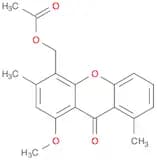 9H-Xanthen-9-one, 4-[(acetyloxy)methyl]-1-methoxy-3,8-dimethyl-