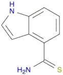 1H-Indole-4-carbothioamide