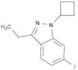 1-Cyclobutyl-3-ethyl-6-fluoro-1H-indazole