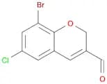 8-Bromo-6-chloro-2H-chromene-3-carbaldehyde