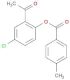 2-acetyl-4-chlorophenyl 4-methylbenzoate