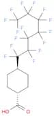 Cyclohexanecarboxylic acid, 4-(pentadecafluoroheptyl)-, trans-