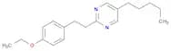 Pyrimidine, 2-[2-(4-ethoxyphenyl)ethyl]-5-pentyl-