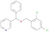 Pyridine, 3-[[(2,4-dichlorophenyl)methoxy]phenylmethyl]-