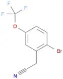 2-Bromo-5-(trifluoromethoxy)phenylacetonitrile