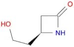 2-Azetidinone, 4-(2-hydroxyethyl)-, (S)-