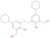 Benzenemethanol, 3,3'-dithiobis[5-cyclohexyl-2-hydroxy-