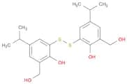 Benzenemethanol, 3,3'-dithiobis[2-hydroxy-5-(1-methylethyl)-
