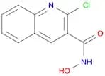 3-Quinolinecarboxamide, 2-chloro-N-hydroxy-
