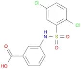 3-(2,5-dichlorobenzenesulfonamido)benzoic acid
