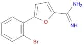 2-Furancarboximidamide, 5-(2-bromophenyl)-