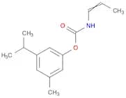 Carbamic acid, 1-propenyl-, 3-methyl-5-(1-methylethyl)phenyl ester