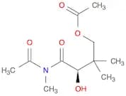 Butanamide, N-acetyl-4-(acetyloxy)-2-hydroxy-N,3,3-trimethyl-, (R)-