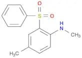 Benzenamine, N,4-dimethyl-2-(phenylsulfonyl)-