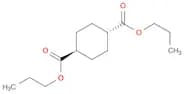 1,4-Cyclohexanedicarboxylic acid, dipropyl ester, trans-