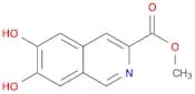 3-Isoquinolinecarboxylic acid, 6,7-dihydroxy-, methyl ester