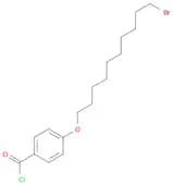 Benzoyl chloride, 4-[(10-bromodecyl)oxy]-
