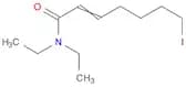 2-Heptenamide, N,N-diethyl-7-iodo-