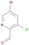 5-BROMO-3-CHLORO-2-FORMYLPYRIDINE