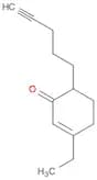 2-Cyclohexen-1-one, 3-ethyl-6-(4-pentynyl)-