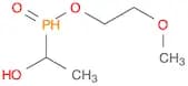 Phosphinic acid, (1-hydroxyethyl)-, 2-methoxyethyl ester