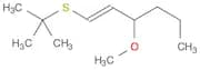 1-Hexene, 1-[(1,1-dimethylethyl)thio]-3-methoxy-, (E)-