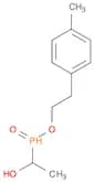 Phosphinic acid, (1-hydroxyethyl)-, 2-(4-methylphenyl)ethyl ester