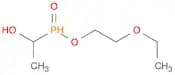 Phosphinic acid, (1-hydroxyethyl)-, 2-ethoxyethyl ester