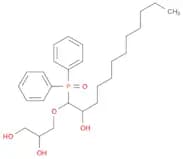 1,2-Propanediol, 3-[[1-(diphenylphosphinyl)-2-hydroxydodecyl]oxy]-