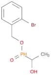 Phosphinic acid, (1-hydroxyethyl)-, (2-bromophenyl)methyl ester