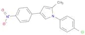 1H-Pyrrole, 1-(4-chlorophenyl)-2-methyl-4-(4-nitrophenyl)-