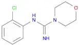 4-Morpholinecarboximidamide, N-(2-chlorophenyl)-