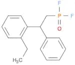 Phosphonic difluoride, [2-(ethylphenyl)-2-phenylethyl]-
