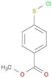 Benzoic acid, 4-(chlorothio)-, methyl ester