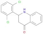 4(1H)-Quinolinone, 2-(2,6-dichlorophenyl)-2,3-dihydro-