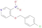Pyridine, 4-[(4-chlorophenyl)methoxy]-3-nitro-